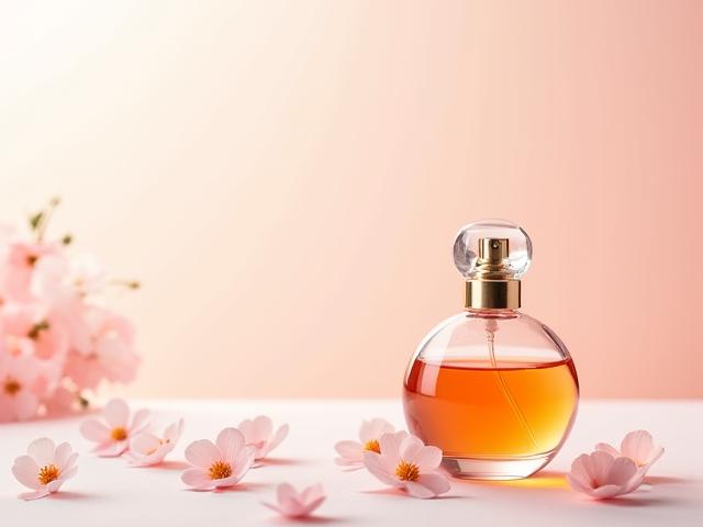 Eleganter Parfüm Flakon 'Blütenrausch'