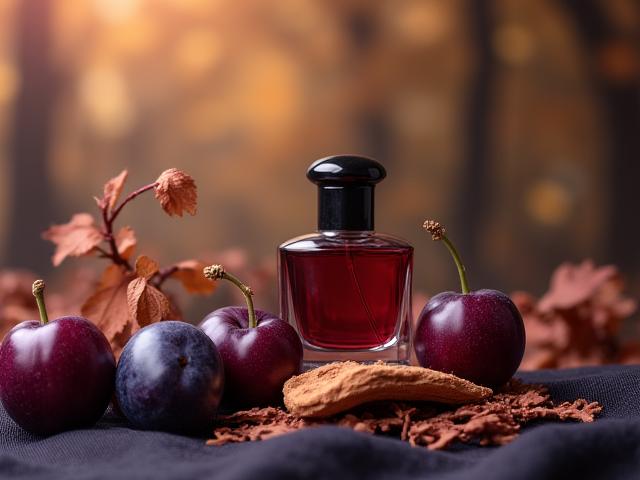 Fruchtig-holziger Herbstduft mit Pflaume