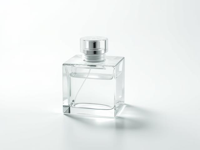 Moderne Parfumflasche mit minimalistischem Design